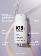 Leave-in molecular repair hair mask