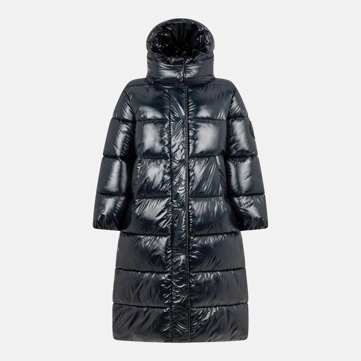 WOMEN'S HAZEL LONG COAT WITH DETACHABLE HOOD